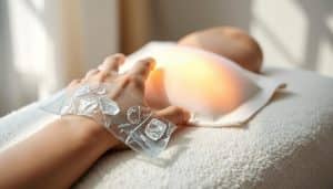 ice pack and heating pad application