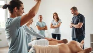 sports therapy team
