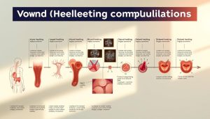 wound healing complications timeline